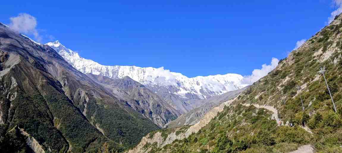 panaromic view of tilicho peak