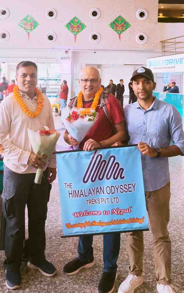 At TIA Airport 
