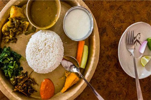 Foods in Kanchenjunga CIrcuit Trek