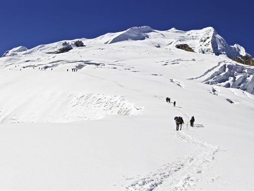 Mera peak climbing in nepal
