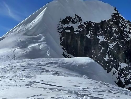 Tent peak cimbing in nepal